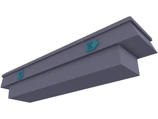 Truckbed Toolbox 3D Model preview