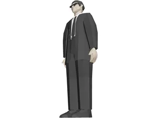 Man 3D Model preview