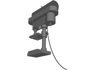 Drill Press 3D Model preview