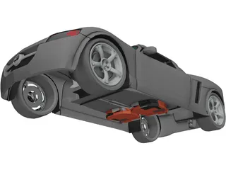 Opel Speedster 3D Model preview