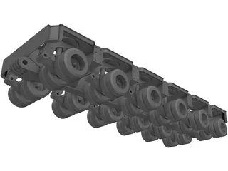 Goldhofer 6 line thp-sl 3D Model preview