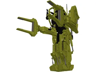 Loader Robot 3D Model preview