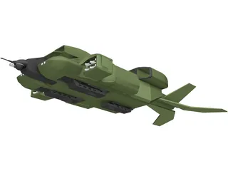 Drop Ship 3D Model preview