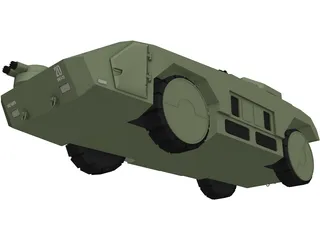 M577 APC 2A 3D Model preview
