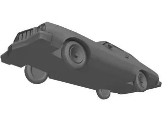 Ford Torino (1976) 3D Model preview