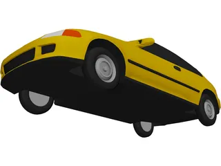 Honda Civic Hatchback 3D Model preview