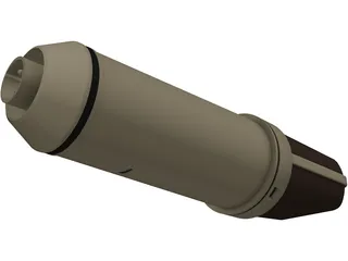Microphone Neumann U-87 3D Model preview