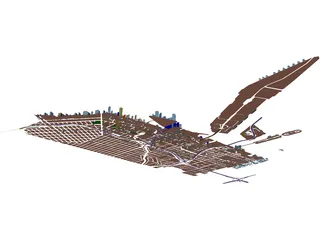 Miami City 3D Model preview