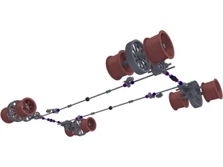 Ship Lift 3D Model preview