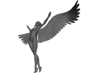 Angel 3D Model preview