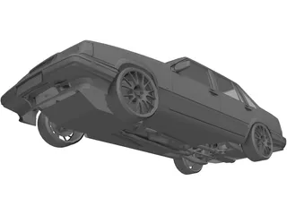 Volvo 940 3D Model preview