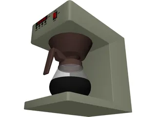 Coffee Machine 3D Model preview