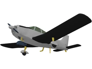 Socata TB-20 3D Model preview
