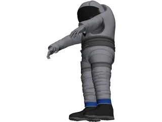Space Suit 3D Model preview