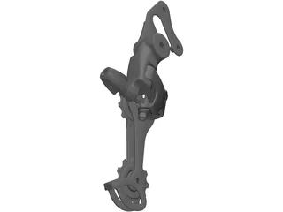 Derailleur Rear 3D Model preview