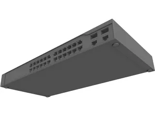 Hub 3D Model preview