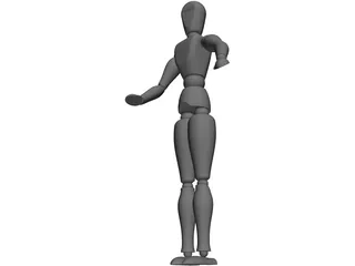 Mannequin 3D Model preview