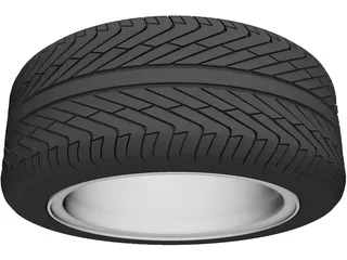 Wheel Cromadora 3D Model preview