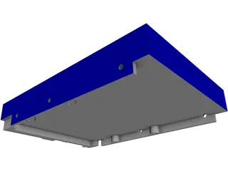 Hard Disk 3D Model preview