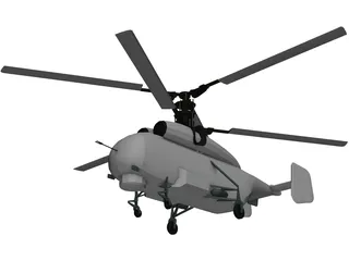 Kamov Ka-27 3D Model preview