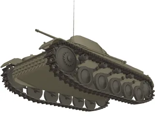 AMX-13A 3D Model preview