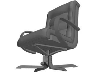 Marcel Chair 3D Model preview