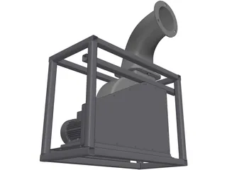Blower 3D Model preview