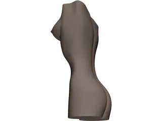 Women Body 3D Model preview