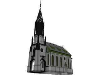 Church 3D Model preview