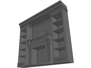Fireplace 3D Model preview