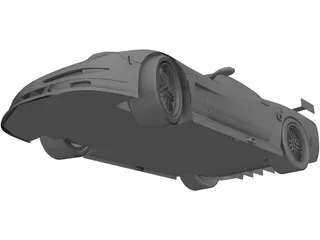 Chevrolet Corvette C6-R 3D Model preview