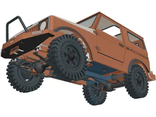Suzuki Sierra 3D Model preview