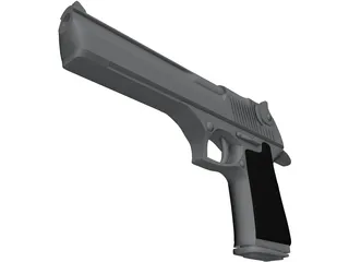 Desert Eagle 3D Model preview