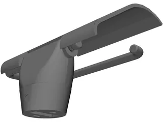 Toilet Paper Holder 3D Model preview