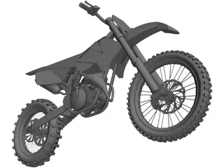 KTM Bike 3D Model preview