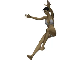 Woman 3D Model preview