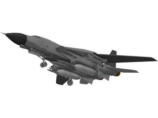 F-14 Tomcat 3D Model preview