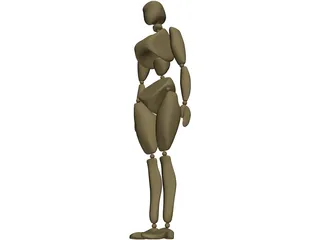 Puppet 3D Model preview