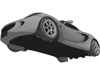 Lotus Elise S2 3D Model preview