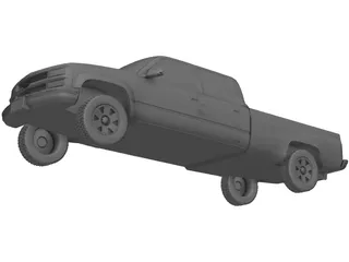 Chevrolet Silverado 3D Model preview