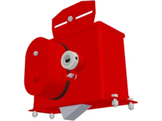 Gear Box 3D Model preview