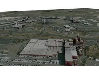 Newark International Airport 3D Model preview