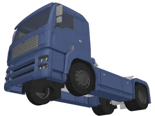 MAN TGA 3D Model preview