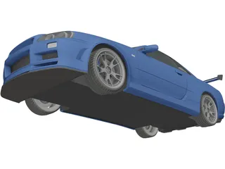 Nissan Skyline GT-R 3D Model preview