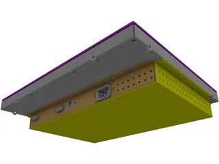 Monitor 3D Model preview