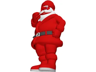 Pere Noel 3D Model preview