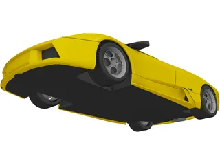 Lamborghini Murcielago 3D Model preview