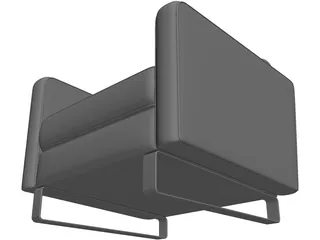 Armchair 3D Model preview