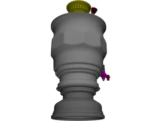 Pot Kettle 3D Model preview