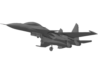 Sukhoi Su-30 3D Model preview